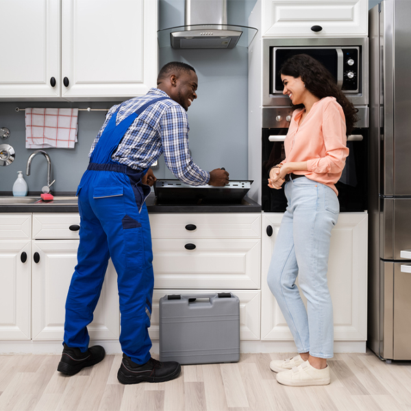 can you provide an estimate for cooktop repair before beginning any work in Waltersburg